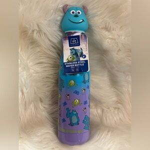 Disney Monsters Inc Sulley Stainless Steel Water Bottle NWOT